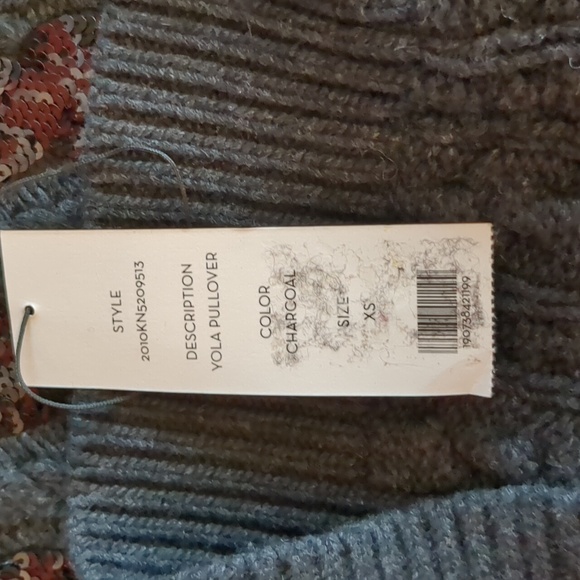 Veronica Beard Yola Wool Blend Sequin Sweater - Picture 13 of 13